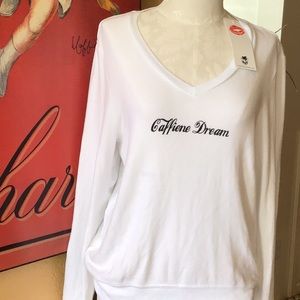 Wildfox Caffiene Dream sweatshirt size medium.